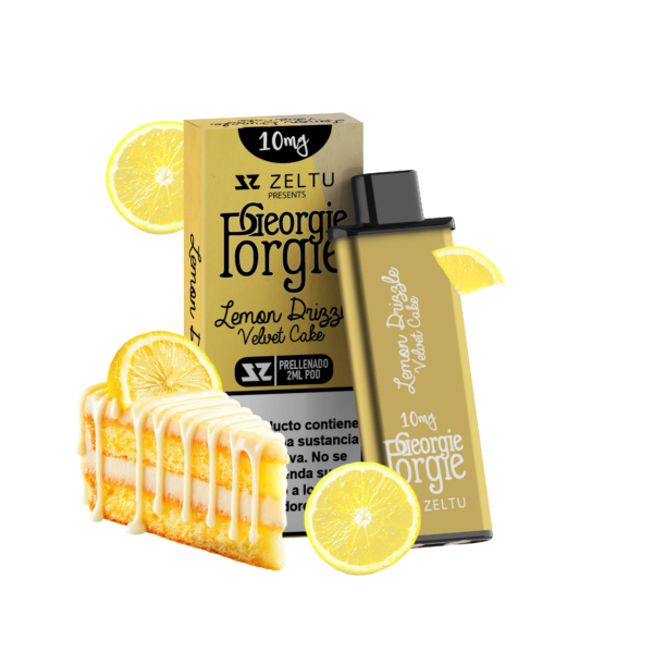 georgi porgie lemon drizzle velvet cake 10mg