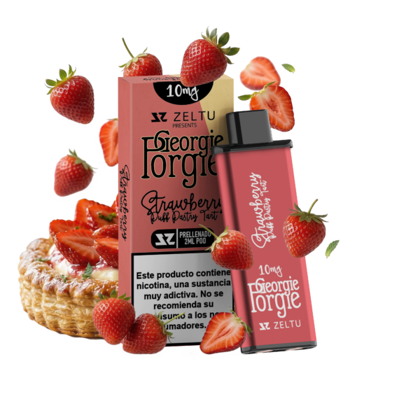 georgi porgie strawberry puff 10mg