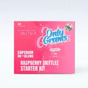 H2 Zeltu Onlygrams Kit 96% | Raspberry Skittlez 2ml - Imagen 1