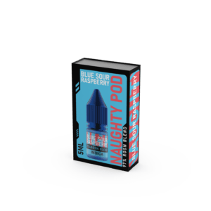 Naughty 5ml H3 Blue Sour Raspberry-97% Superior Blend - Imagen 3
